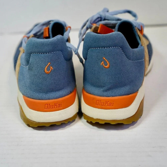 Olukai Wailuku Moonlit Ocean/ Vintage Blue sneaker size 7.5 - Picture 3 of 5